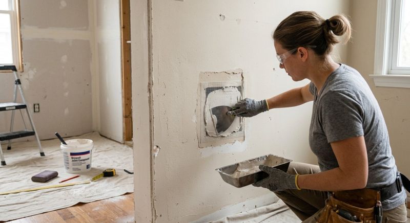 Bathroom Wall Patching in Wilmington, NC
