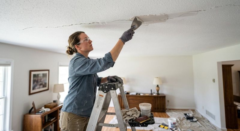 Ceiling Drywall Repair in Conroe, TX