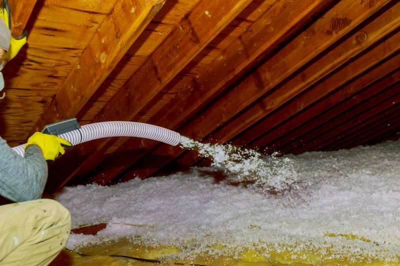 Attic Insulation Filling