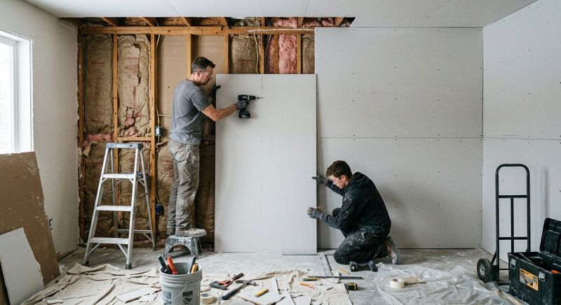 Residential Drywall Service in Overland Park, KS